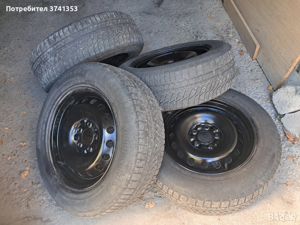 Зимни гуми с джанти, снимка 1