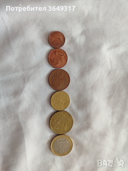 Монети евроцента , снимка 1