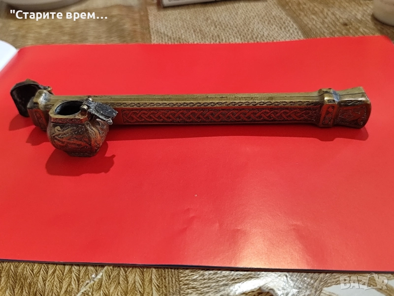 Антикварна Османска мастилница Тип DIVIT, снимка 1