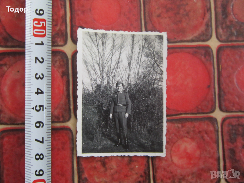 Картичка снимка немски войник 3 райх с2, снимка 1