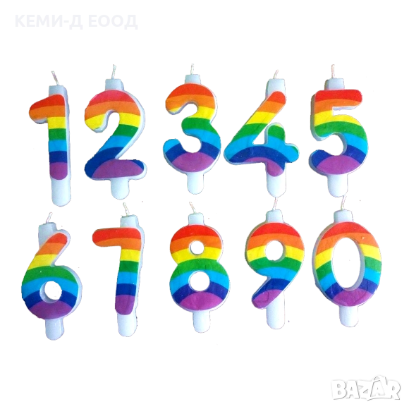 Свещи за рожден ден, снимка 1