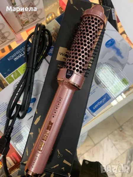 Термочетка Farery, керамична турмалинова йонна четка за маша/38 мм., снимка 1