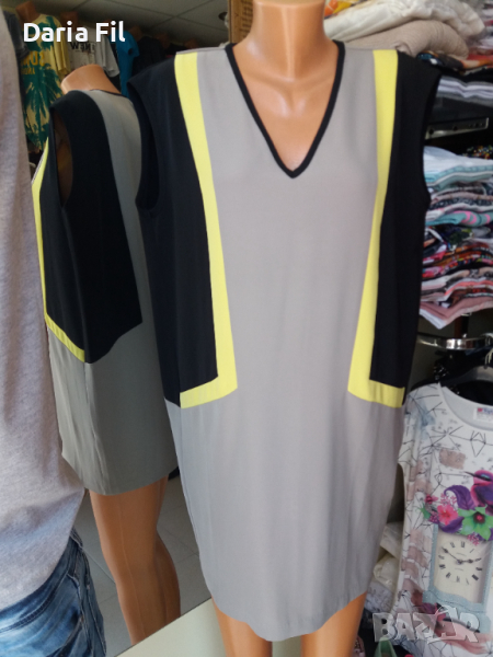 -50% Рокля без ръкав в основен черен цвят - подходяща и за бременни, снимка 1