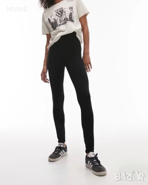 Черен дамски есенен клин Topshop XS, снимка 1