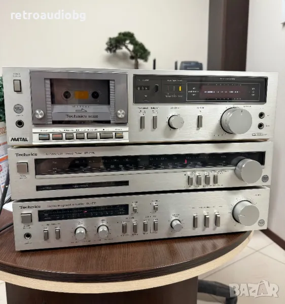 🔊Ретро аудио сет - система TECHNICS усилвател SU-Z11, Тунер ST-Z11L, Дек M225 - Made in Japan🔊, снимка 1
