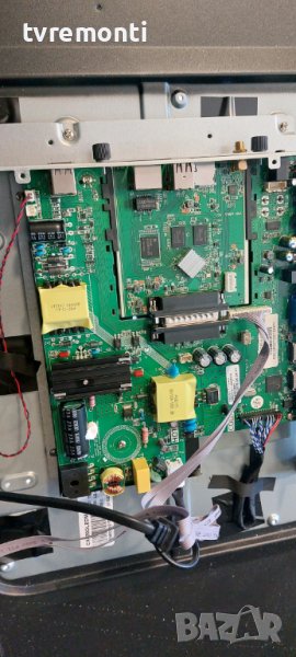 Main-Board+Power Board - P100-53V1.0, V56-AWH3 V0.1 от REDLINE PS43 for 43 inc DISPLAY CX430DLEDM, снимка 1