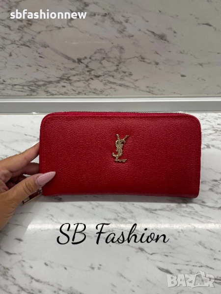 Ysl червено портмоне, снимка 1