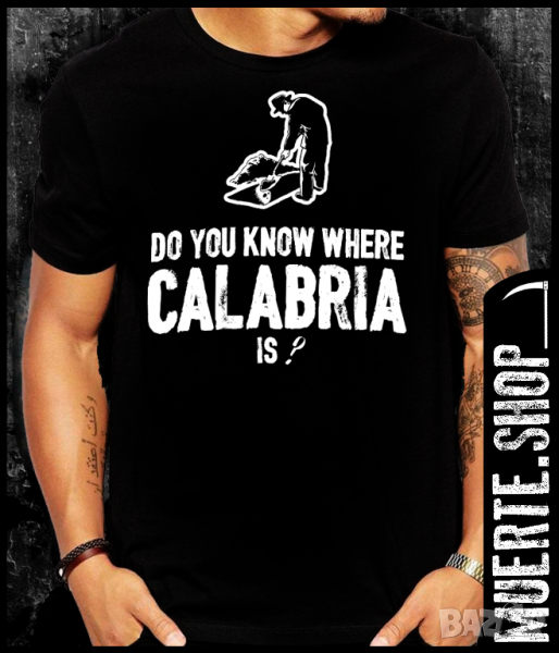 Тениска с щампа CALABRIA, снимка 1