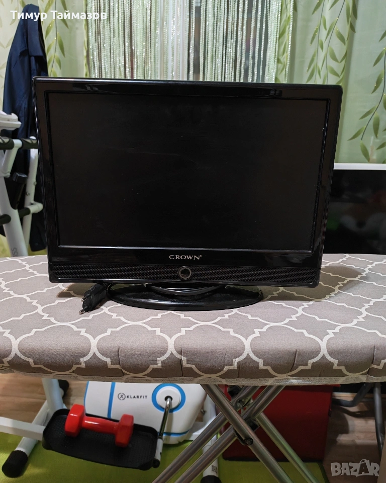 малък телевизор мини телевизор Crown, снимка 1