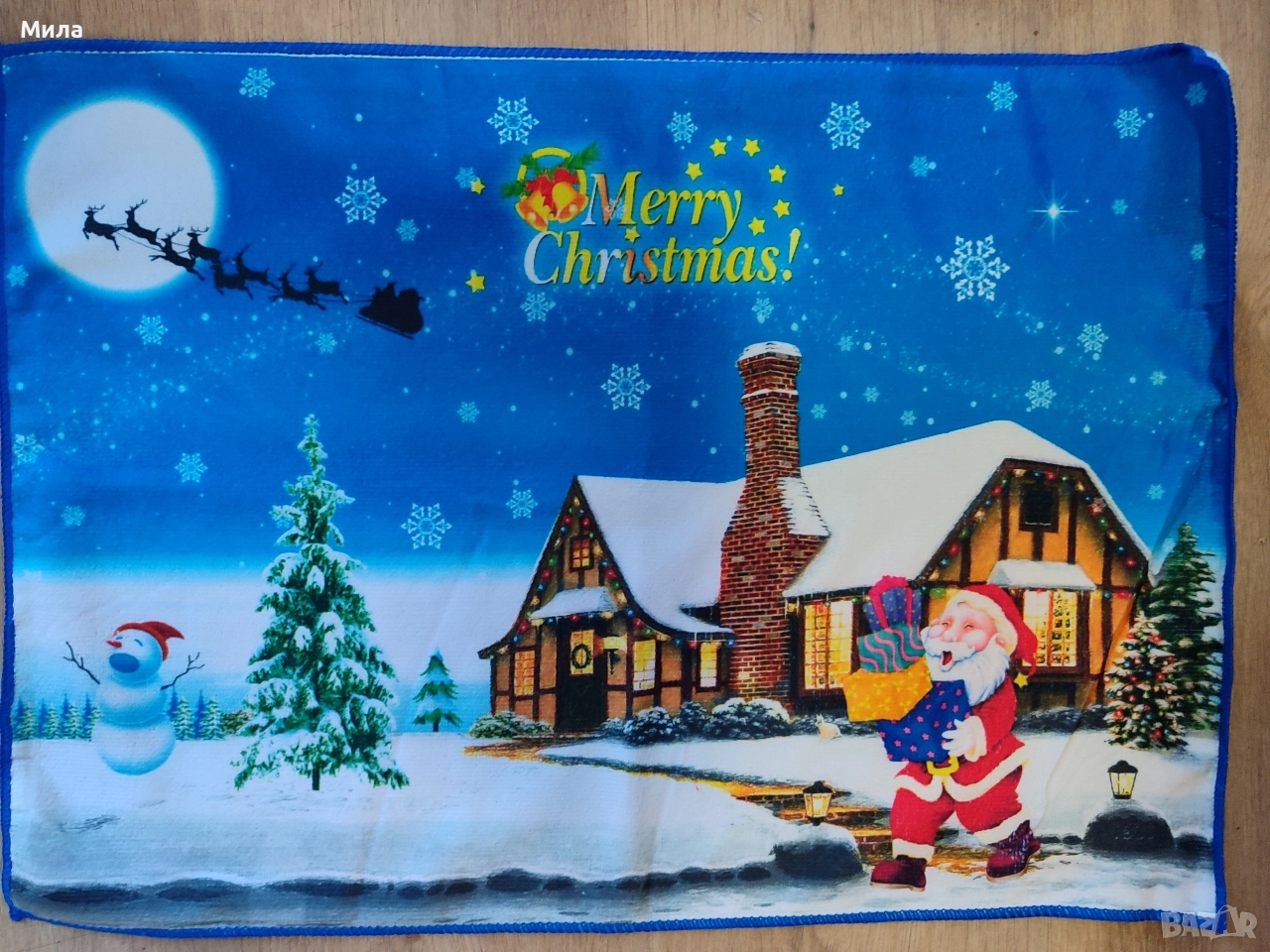 Коледни кърпи 40/60, снимка 1