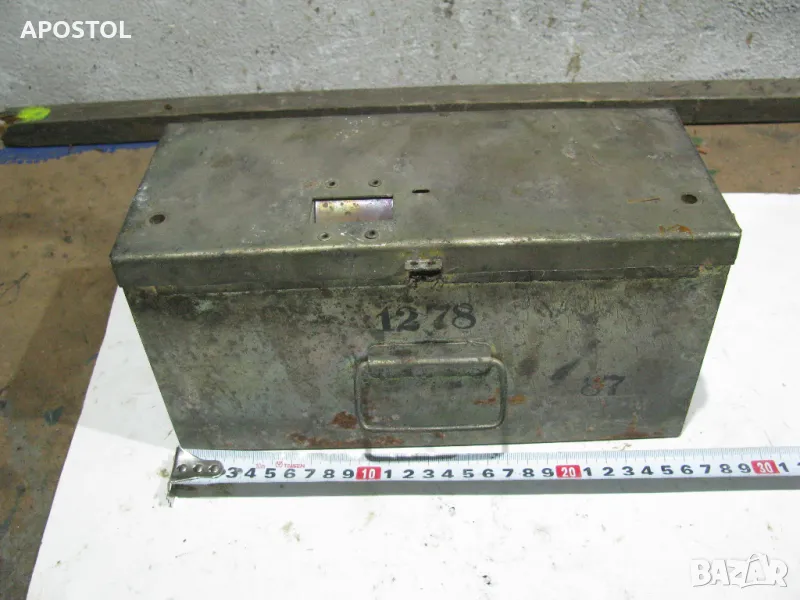 метална кутия каса сейф, снимка 1