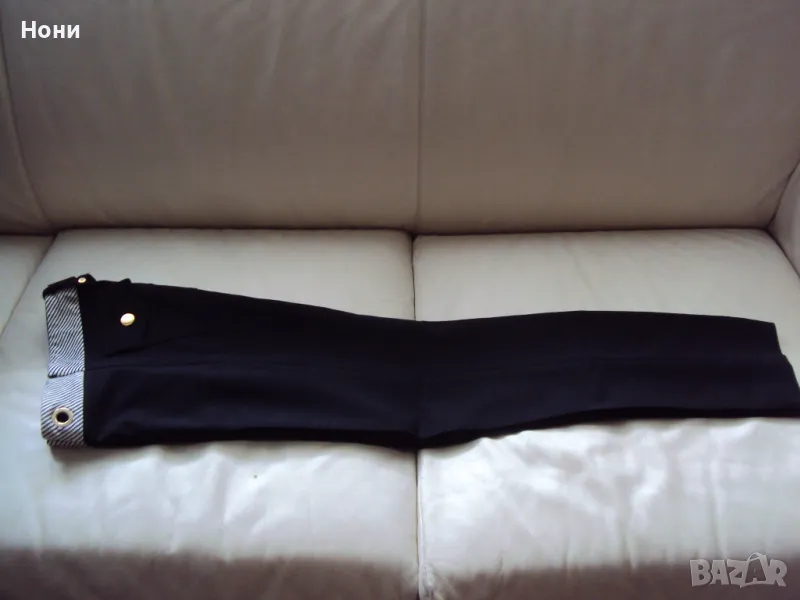 Оригинален панталон Celyn b на Elisabetta Franchi черен, снимка 1