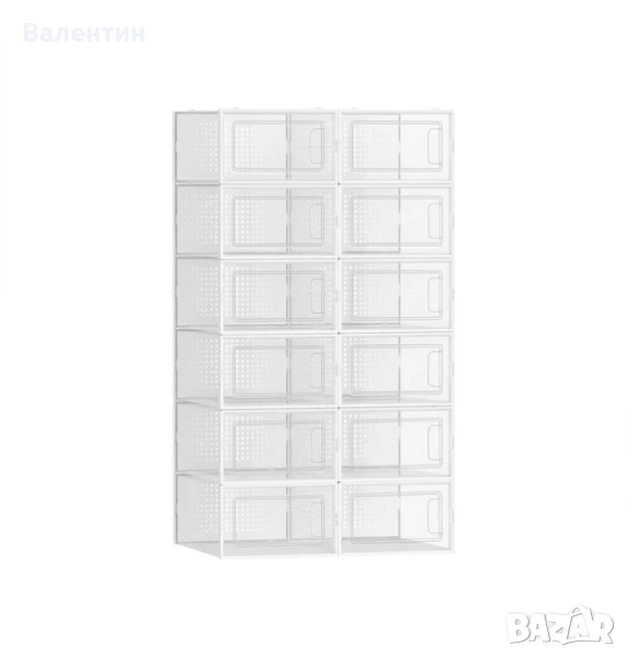 Комплект от 12 кутии за обувки, снимка 1