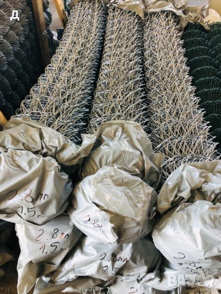 Бургас - ф2.8мм Плетена мрежа - Ограда / Оградна мрежа / Оградни мрежи различни дебелини на тела, снимка 1