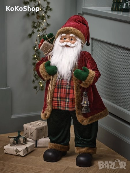 Дядо Коледа-80 см./Фигура на Дядо Коледа/декоративна фигура на Дядо Коледа, снимка 1