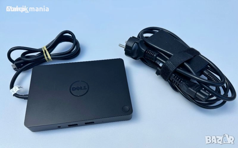 Докинг станция Dell K17A / WD15 (USB Type-C) + Адаптер, снимка 1