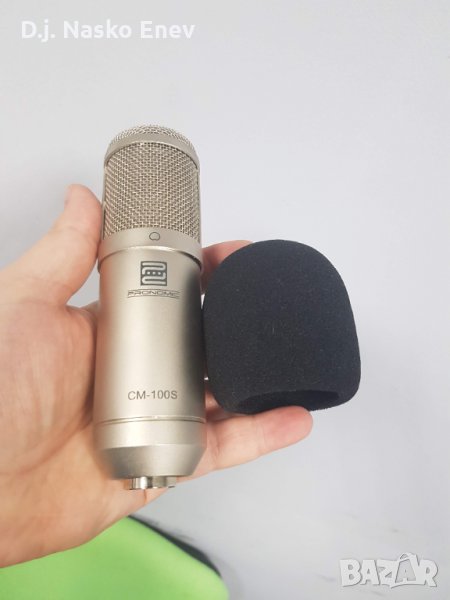 Pronomic CM-100S Studio Condenser Mikrofon - Кондензаторен Студиен Микрофон /като нов/, снимка 1