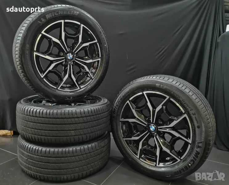 Нов К-т 19" Оригинал Джанти BMW Style 887 M с Летни Гуми Michelin X3 X4 G01 G02 7916263, снимка 1