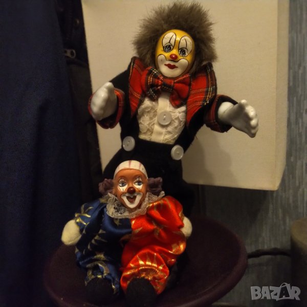 Порцеланови клоуни лот от 70 год, снимка 1
