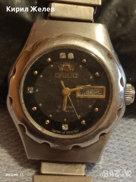 Марков дамски часовник ORIENT CRISTAL работи за КОЛЕКЦИЯ 51472, снимка 1