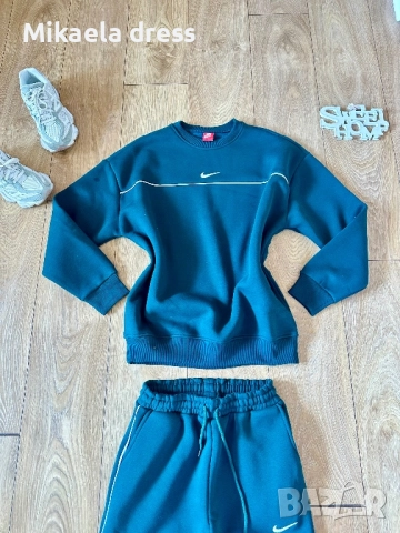 Продавам разкошен и много топъл ежедневен сет от марката Nike. В употзелен цвят.С,М Л размер, снимка 6 - Спортни екипи - 51939869