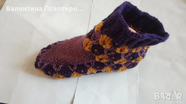 Дамски терлици с ромбове , снимка 2 - Други - 52416734