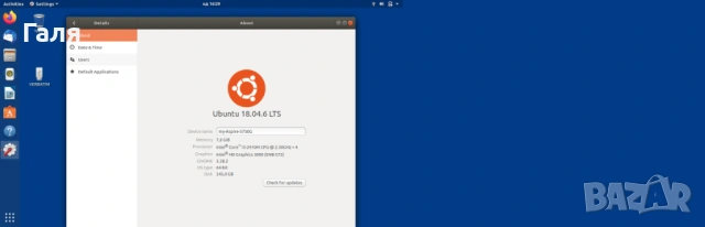 Acer Aspire 5750G i5 8GB NVIDIA – работещ / за части, снимка 11 - Части за лаптопи - 53849570