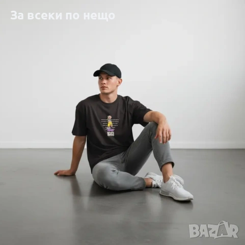 Мъжка тениска " NEVER " Код Moskito3, снимка 2 - Тениски - 53812650