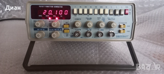 Функционален генератор Voltcraft FG 1617