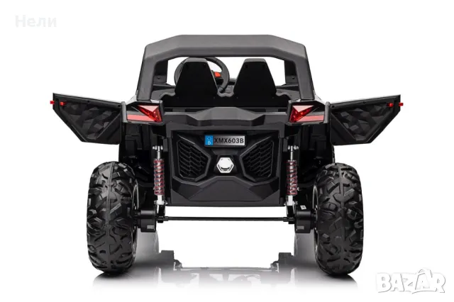 Двуместен акумулаторен джип Super Star 24V батерия, снимка 7 - Детски велосипеди, триколки и коли - 48292924