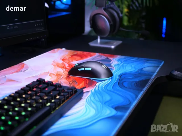 CHERRY XTRFY M68, ултра-лека безжична мишка за игри, 2,4 GHz RF, черна, снимка 4 - Клавиатури и мишки - 48481328