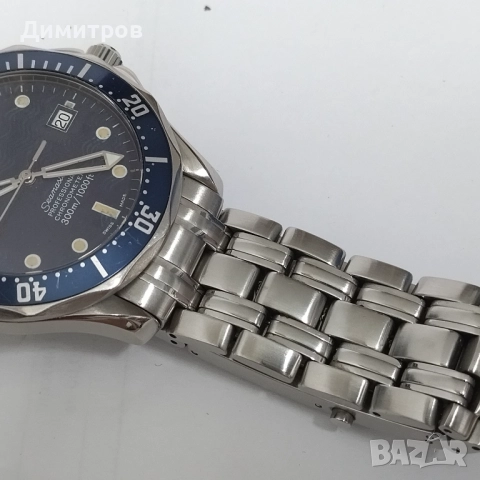 Ω OMEGA Seamaster Professional 300m, James Bond, автоматик - оригинал, снимка 8 - Мъжки - 52893721