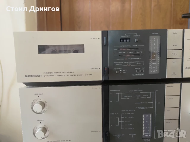 Pioneer A-7&CT-7R, снимка 3 - Ресийвъри, усилватели, смесителни пултове - 51242408