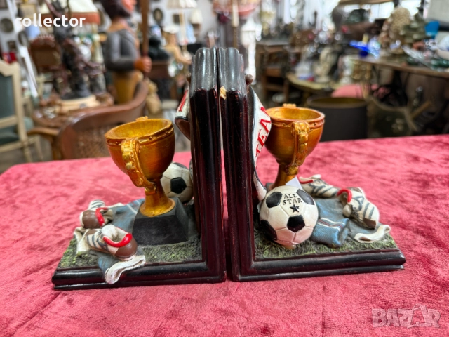 Масивни подпори / подложки за книги. №7393, снимка 5 - Антикварни и старинни предмети - 51887870