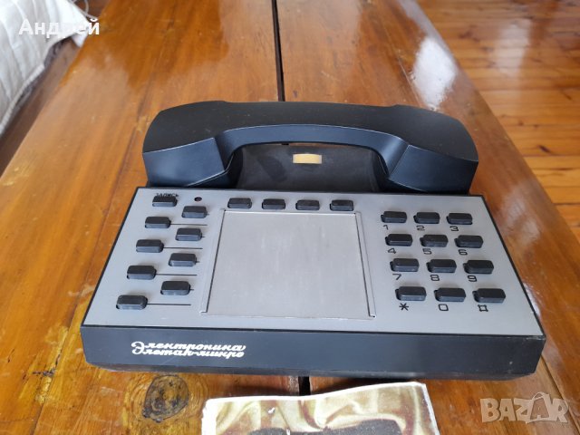 Стар Телефон Електроника, снимка 3 - Антикварни и старинни предмети - 41967127