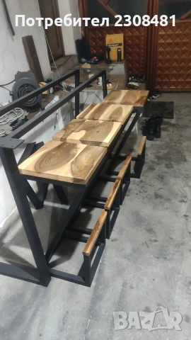 комплект бар маси и столове , снимка 15 - Столове - 53535180