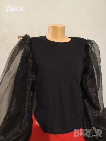 блузка с интересни ръкави на Zara