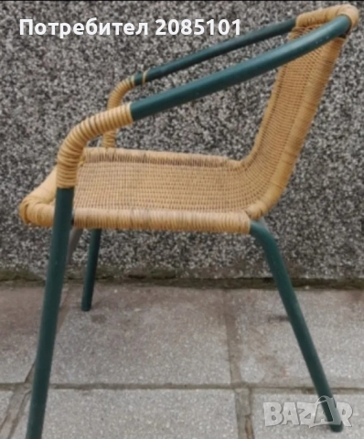 Стол алуминиев за тераса или двор, снимка 2 - Столове - 52153542