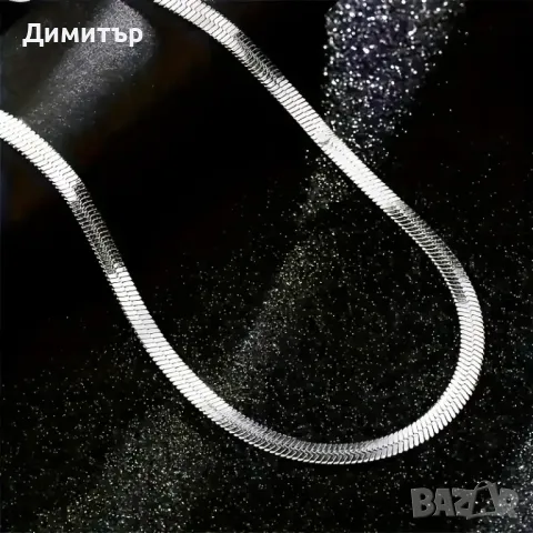 Ново змийско колие, 60см, снимка 2 - Колиета, медальони, синджири - 47981535