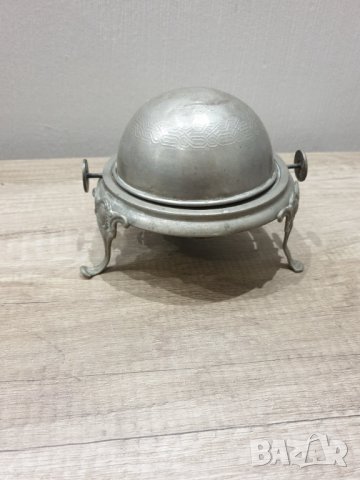 Стара бронзова бонбониера, снимка 2 - Антикварни и старинни предмети - 39555762