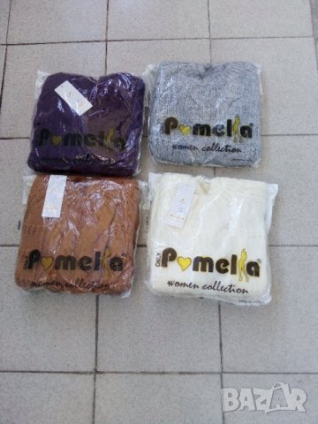 Дамски изчистен пуловер в 6 цвятя, снимка 8 - Блузи с дълъг ръкав и пуловери - 34760359