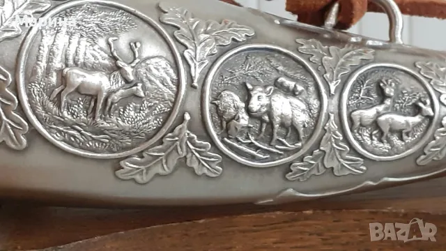 РОГ за пиене от калай Antik*Vintage#45, снимка 5 - Антикварни и старинни предмети - 55725040