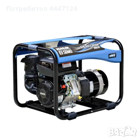 Бензинов генератор за ток , 10 KW, Под наем. Монофазен и трифазен