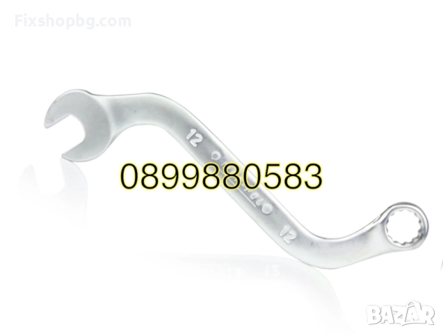 Звездогаечни S-образни ключове 10-19мм 6 части Mar-Pol, снимка 7 - Ключове - 51548665