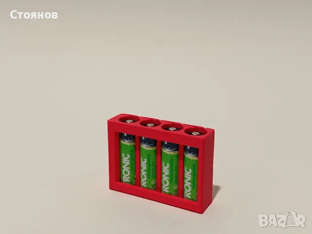 Органайзер за батерия тип АА ААА, снимка 3 - Батерии, зарядни - 48171668