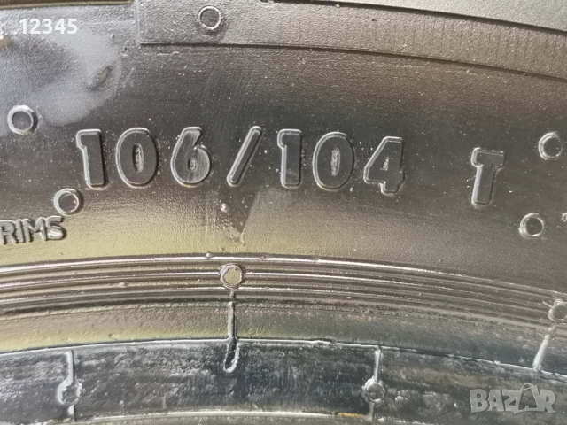 215/65R16C continental dot2021 грайфер 9мм-№361, снимка 9 - Гуми и джанти - 44727490