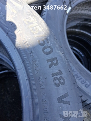 215 50 18 Континентал 2бр летни дот 2022г , снимка 5 - Гуми и джанти - 53837271