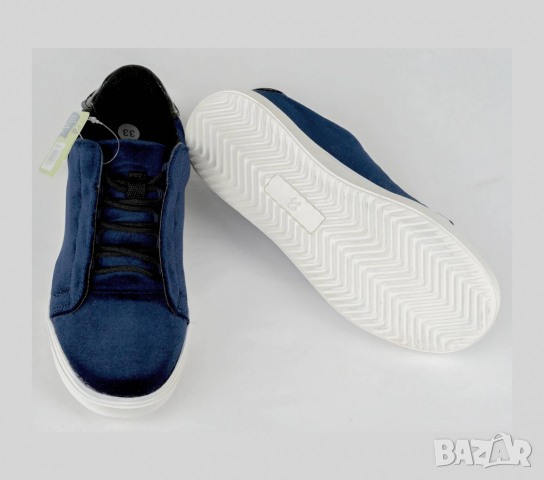 Тъмносини текстилни детски кецове марка Beppi 33, снимка 3 - Детски маратонки - 28649662