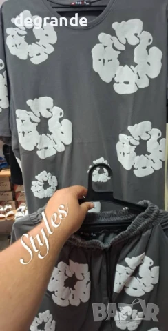 Мъжки комплект със силиконови мотиви