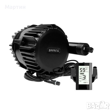 Bafang бафанг мотор среден кит 1000W 48V + дисплей C18, снимка 14 - Части за велосипеди - 38774796